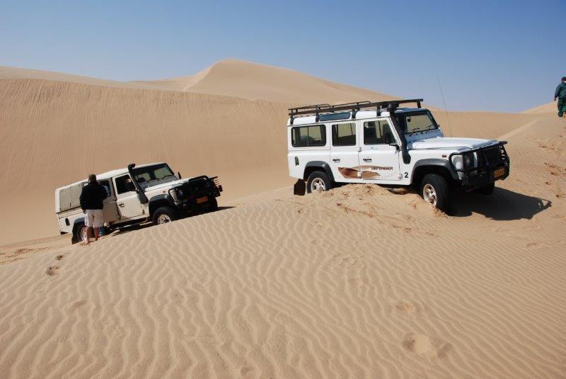 טיול גיפים במדבר נמיביה