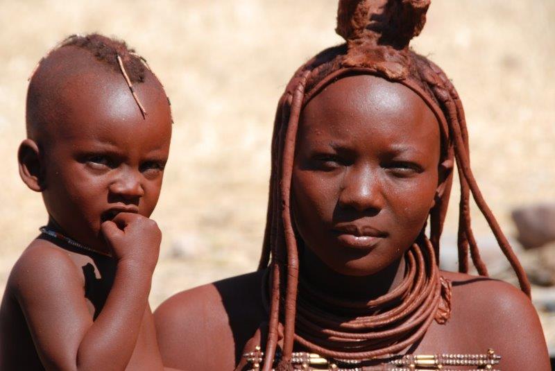 שבט אפריקאי בנמיביה