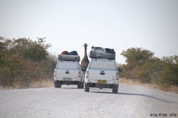 טיול משפחות בנמיביה ברכבי 4×4